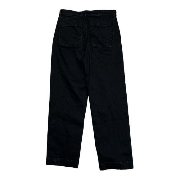 Everlane Straight-Leg Crop Tall Black High Rise Jean - Picture 3 of 6